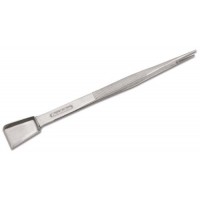 Straight Tweezers with Shovel