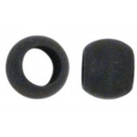 JFC1B-1.5G Crimp Beads, Size #1 (2.0mm), Black Plated, 1.5g pack 