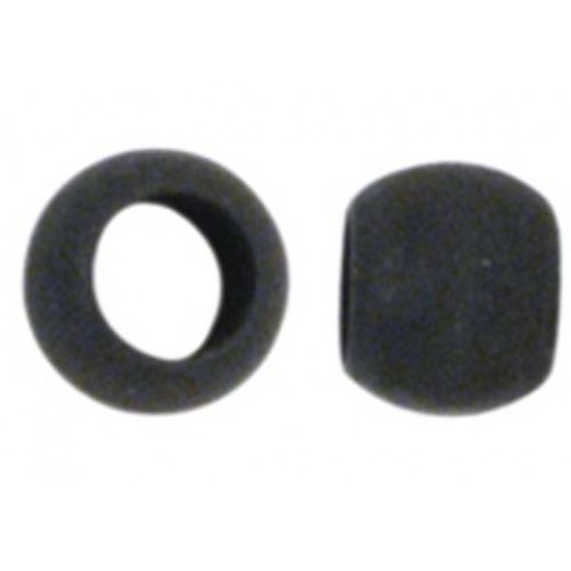 JFC1B-1.5G Crimp Beads, Size #1 (2.0mm), Black Plated, 1.5g pack 