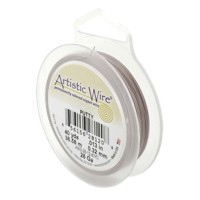 Putty Beadalon 28ga copper wire, 36.5m reel