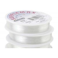 Supplemax Illusion cord, 0.35mm, Clear, 50M