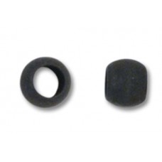 JFC3B-1.5G Crimp Beads, Size #3 (3.0mm), Black Plated, 1.5g pack 