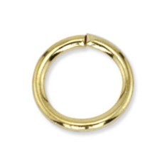 10mm Jump Rings, Gold, Pack of 144