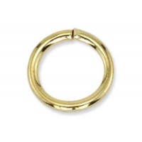 10mm Jump Rings, Gold, Pack of 144