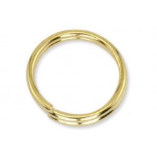 8mm, Gold Split Rings, 144 Pack - Beadalon brand