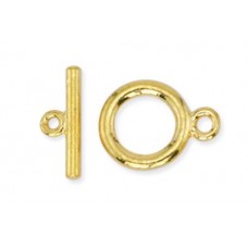 Beadalon Medium Toggle Clasps, Gold, Pack of 2