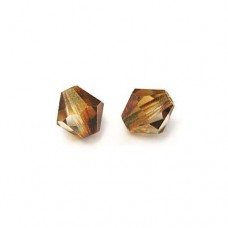 Crystal Venus 3mm Preciosa Bicones, Pack of 48