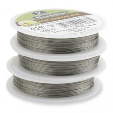 Bright, 0.10", 30ft Reel Beadalon 7 Strand  Beading Wire, JW00T-0