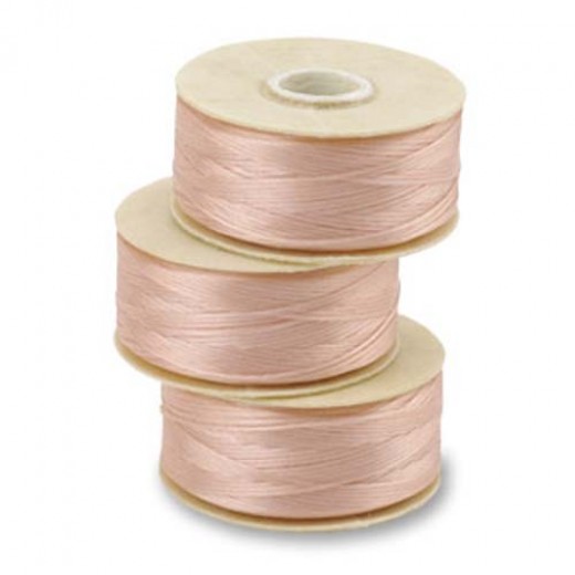 Dark Pink Nymo Beading Thread, Size D (0.30mm)