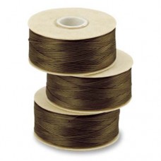 Brown Nymo Beading Thread, Size D (0.30mm)