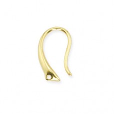 Modern style Earwires, Gold plated, 144 pieces