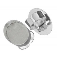 Silver Handmade Bezel, Oval Ring, 30 x 20mm