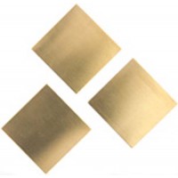 24ga Brass Square, 29mm, Pack of 2