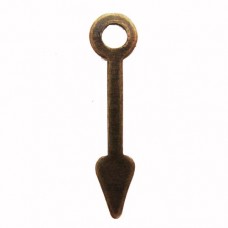 Minute Hand in Antique Brass finish, 19 x 4mm