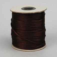 Rattail Cord 2mm Light Chocolate, priced per 5 metre