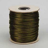 Rattail Cord 2mm Olive, priced per 5 metre