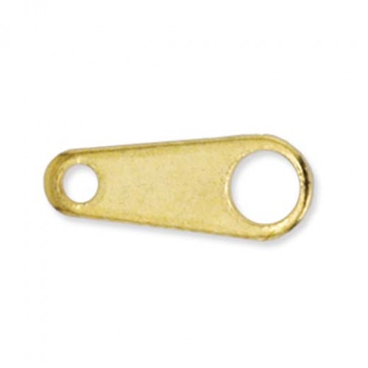 8mm Gold Colour Tag, pack of 12pcs, 322A-006