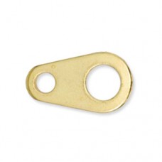 9mm Gold Colour Tag, pack of 24pcs, 322A-009