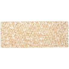 Swarovski Crystal Rock Rectangle 63.5x25mm Golden Shadow Crystal