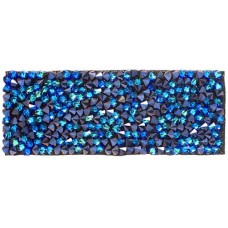 Swarovski Crystal Rock Rectangle 63.5x25mm Bermuda Blue Crystal
