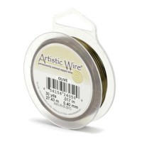 Olive, 10YD (30ft) 18 Gauge Copper Wire