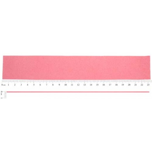 Ultrasuede Cuff Bracelet Strip, 1.5 x 9inch / 3.8 x 23.5cm, Pink