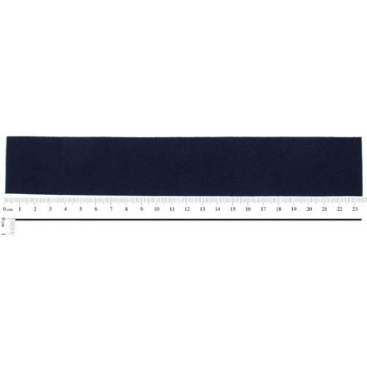 Ultrasuede Cuff Bracelet Strip, 1.5 x 9inch / 3.8 x 23.5cm, Navy Blue