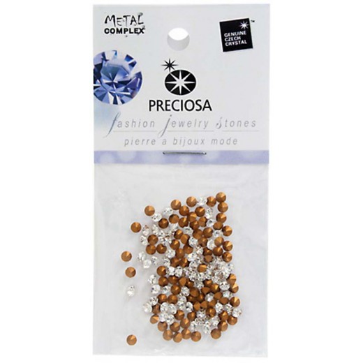 Preciosa Jewellery Stones, PP24 / 3.2mm Crystal, Pack of 144