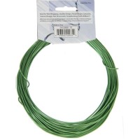 Aluminium Wire 12ga (2.5mm)  30ft Round Green