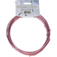 Aluminium Wire 12ga (2.5mm)  30ft Round Rose