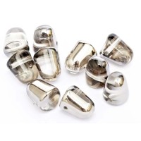 Crystal Chrome  Gumdrops, 10pcs