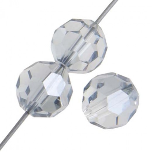 Lagoon Preciosa 8mm Round Crystals on 5" Strand 