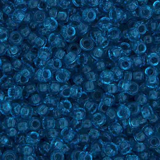 Capri Blue Transparent, Miyuki 11/0 Seed Beads, Colour 0149, 250 Grams