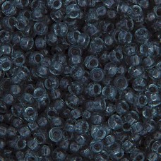 Grey Transparent, Miyuki 11/0 Seed Beads, Colour 0152, 22g Approx