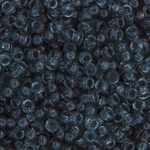 Grey Transparent, Miyuki 11/0 Seed Beads, Colour 0152, 22g Approx