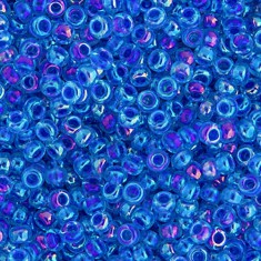 Blue Violet AB Lined-Dyed Colour-353, Miyuki 8/0, 22g