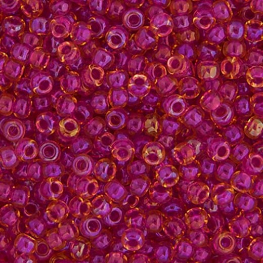 Lt.Cranberry AB Lined-Dyed Colour -0363, Miyuki 11/0, 22g