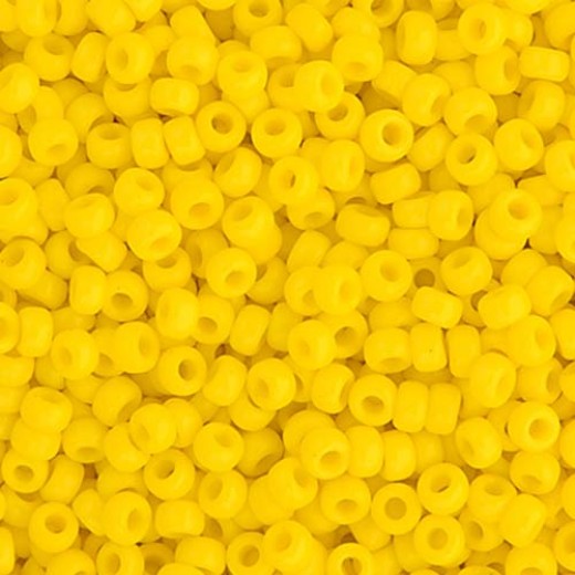 Yellow Opaque Colour -0404, Miyuki 11/0, 22g 