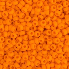 Orange Mandarin Opaque Miyuki 11/0 Seed Beads, 250g, Colour 0405