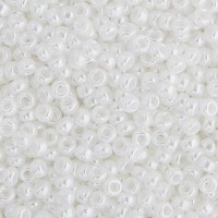 White Pearl Opaque Luster Colour -0420, Miyuki 11/0, 22g