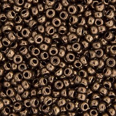 Chocolate Matte Metallic Miyuki 11/0 Seed Beads, 250g, Colour 0461