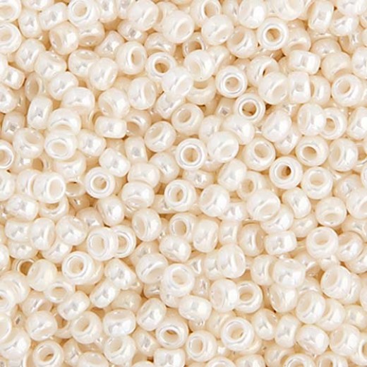 Antique Ivory Pearl Ceylon Miyuki 11/0 Seed Beads, 250g, Colour 0592