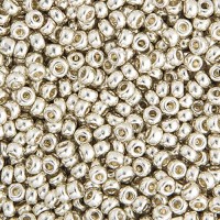 Miyuki Galvanized Silver Seed Beads 11/0, Colour 1051, 22g