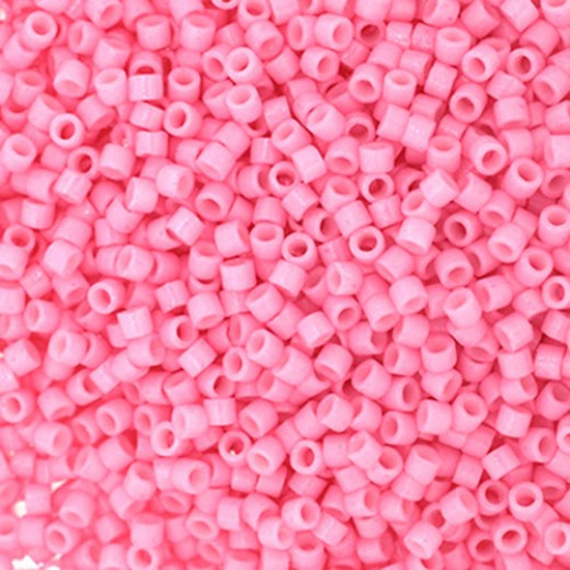 DB2116 Duracoat Opaque Dyed Pink Ceylon, Size 11/0 Miyuki Delica Beads, 5.2g approx.