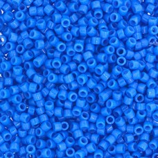 DB2134 Duracoat Opaque Dyed Blue Cerulean, Size 11/0 Miyuki Delica Beads, 50gm b...