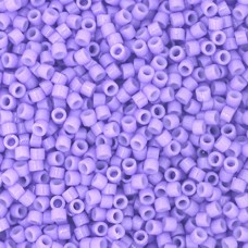 DB2138 Duracoat Opaque Dyed Light Purple, Size 11/0 Miyuki Delica Beads, 5.2g ap...