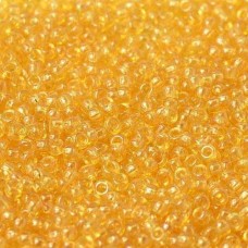 Transparent Tan Luster, Miyuki 11/0 Seed Beads, Colour 0162, 22g Approx.