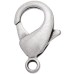 18mm Antique Silver Lobster Clasps, Pack of 5