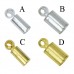 Beadalon CordEnds - Gold 1.5mm 304A-011 - pack of 144 pieces