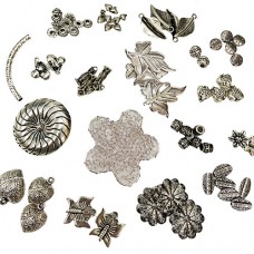 Silver Charms / Beads Bundle